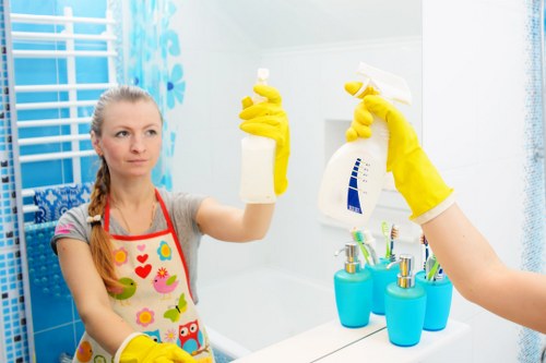 Professional upholstery cleaning removing dirt from a living room sofa