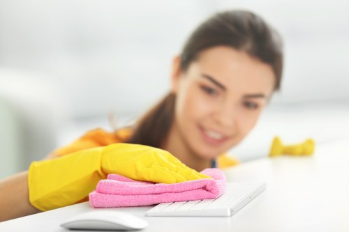 Professional one off cleaning service in a tidy living room