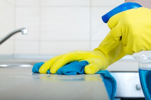 Detailed Airbnb turnover cleaning checklist on a clipboard